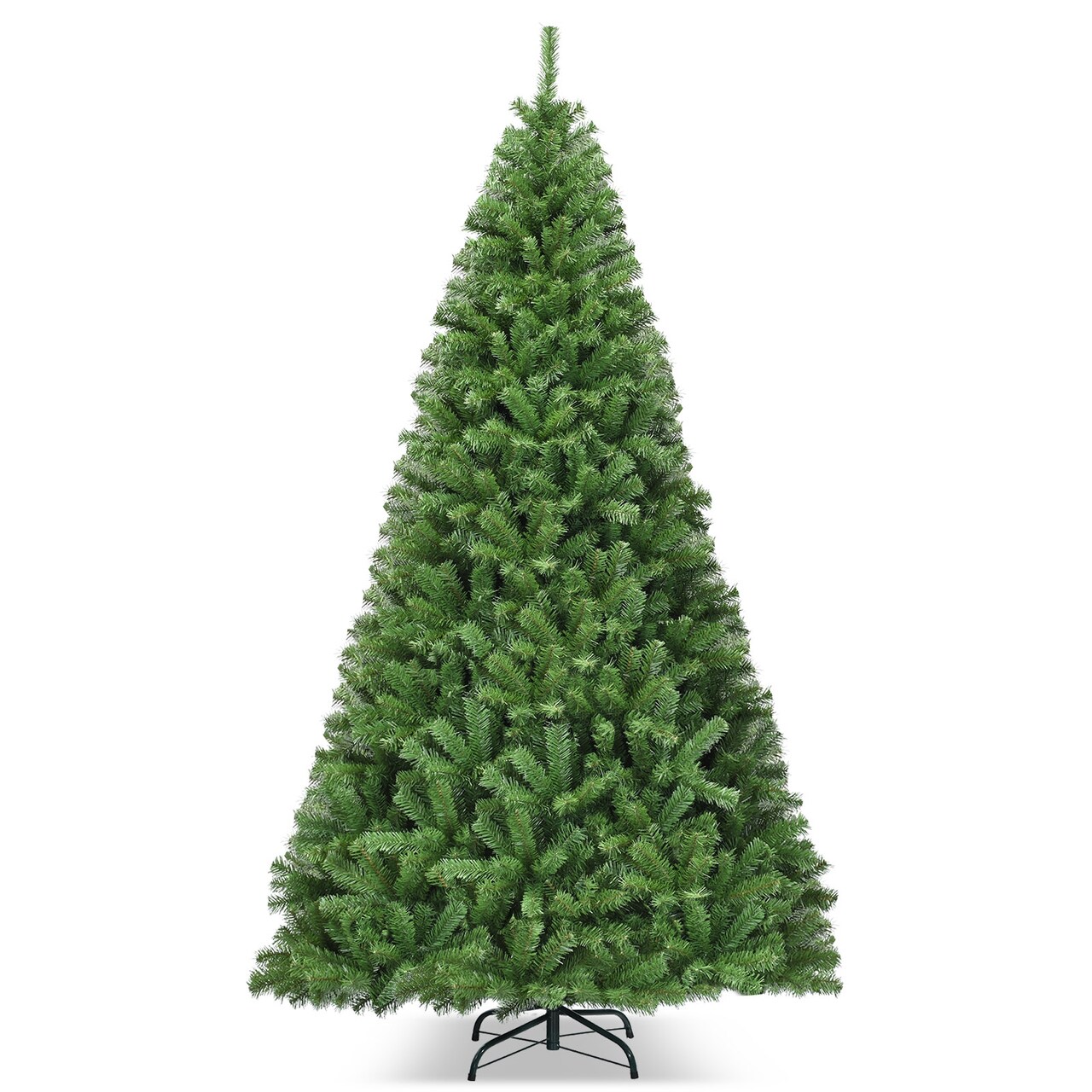 Premium Artificial Hinged PVC Christmas Tree with Metal Stand